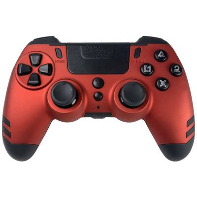 Steelplay Red Multi Handkontroll PC, PlayStation 3, PlayStation 4 Rubinröd