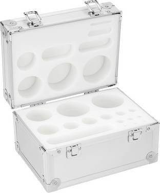Kern 314-070-600 Aluminiumviktetui 314-070-600, för nominella värden 1 g - 2 kg, för klass E1 - M2, för konstruktion knapp/kompakt