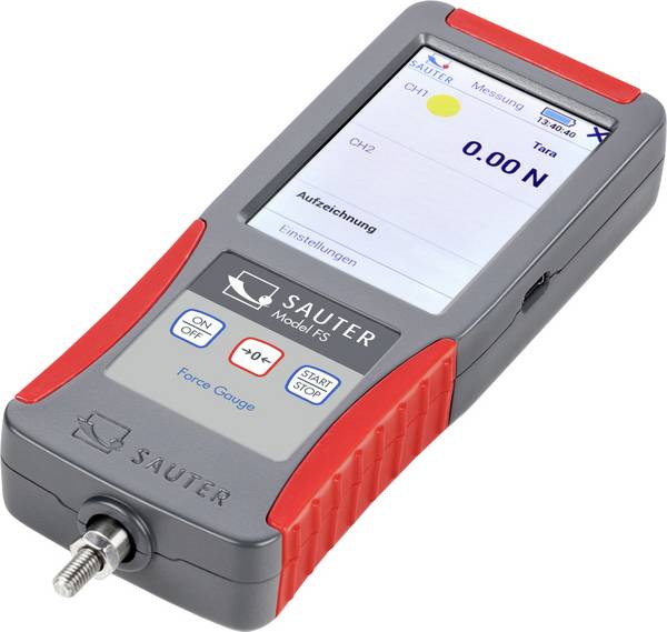 Sauter FS 2-100 Kraftmätare 100 N (max.) (ej certifierad kalibrering)
