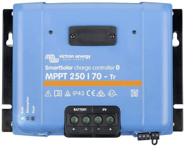 Victron Energy SmartSolar 250/70-TR Solenergi laddningsstyrenhet MPPT 12 V, 24 V, 48 V 70 A