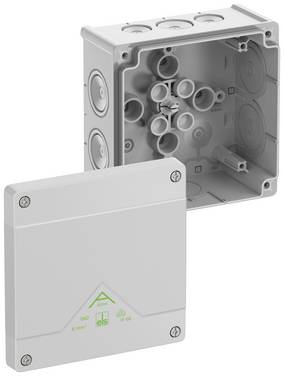 Spelsberg Abox 060-L Avgreningsbox (L x B x H) 127 x 127 x 70 mm Grå IP66 1 st