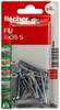 Fischer 084326 FU 6 x 35 S K NV Universalplugg 35 mm 1 set