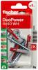 Fischer 535001 DuoPower 8 x 40 WH K NV Plugg-set 40 mm 8 mm 1 set
