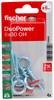 Fischer 535005 DuoPower 6 x 30 OH K NV Plugg-set 30 mm 6 mm 1 set