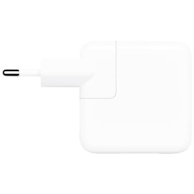 Vitt nätadapter med europeisk kontakt för elektroniska enheter, kvadratisk form, lämplig för laddning av enheter via vägguttag.