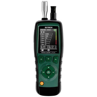 Extech VPC260 Partikelräknare Temperatur, Fuktighet
