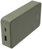 Hama Batterie Powerbank 20000 mAh Fast Charge LiPo Grön Statusindikering