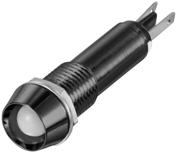 <br> TRU COMPONENTS<br> TC-12358888<br> LED-signallampa<br> Vit<br> <br> <br> <br> 12 V/DC, 24 V/DC<br> 10 mm<br> 40 °<br> <br> <br> <br> 1 st<br>