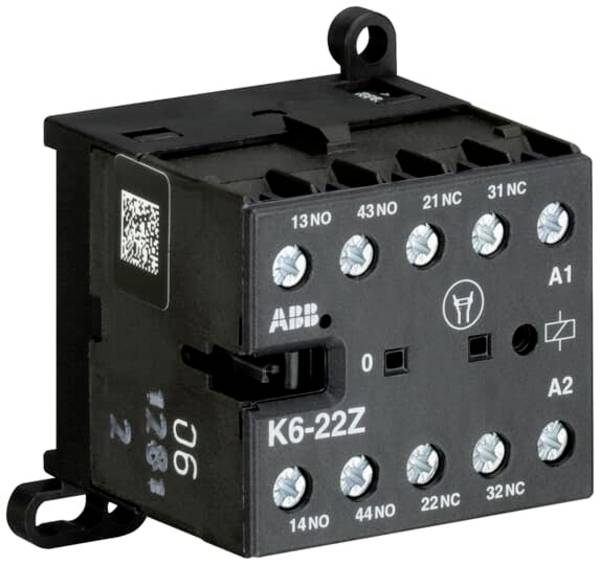 ABB K6-22Z-02 Lågskydd 2 NO, 2 NC Piece 1 st