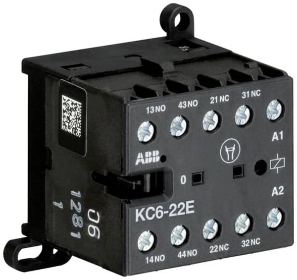 ABB KC6-22E-01 Lågskydd 2 NO, 2 NC med hjälpkontakt, jackbar 1 st