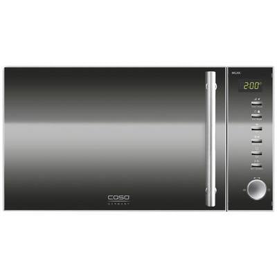 CASO MG20 Ceramic menu 2 in 1 Mikrovågsugn Rostfritt stål, Svart 800 W Timerfunktion