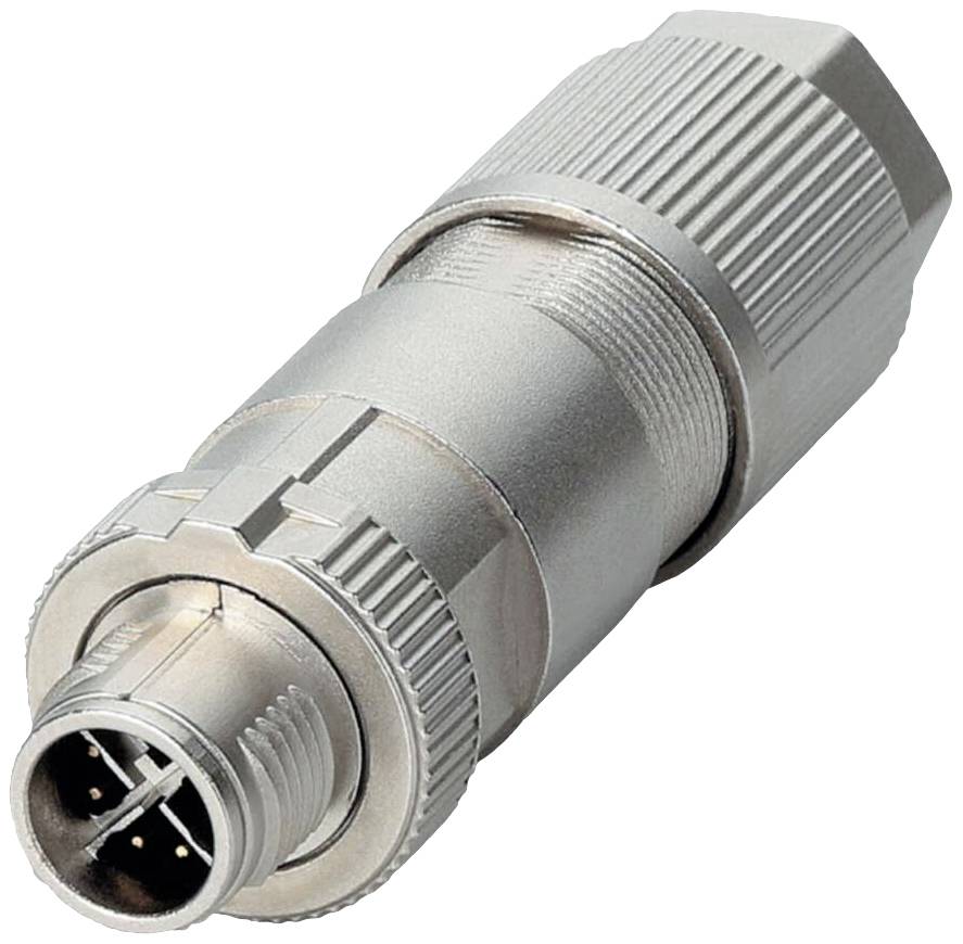 Lütze 490167 Sensor-/aktor-grenkontakt M12 Kontakt hane rak Antal poler (RJ): 8 1 st