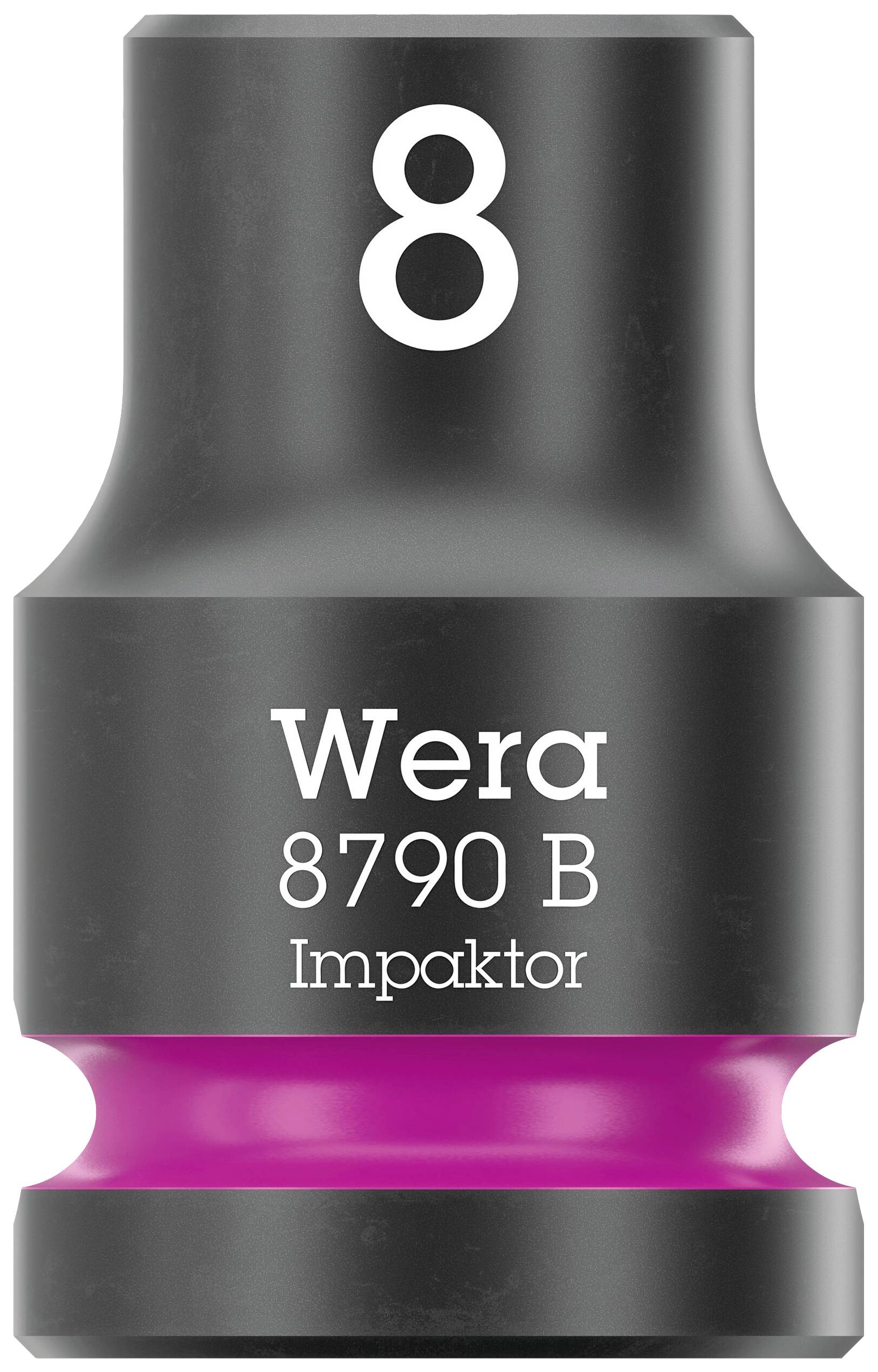 Wera 8790 B Impaktor 05005500001 Ytter-sexkantig Hylsnyckelinsats 8 mm 3/8" 1 st 3/8"