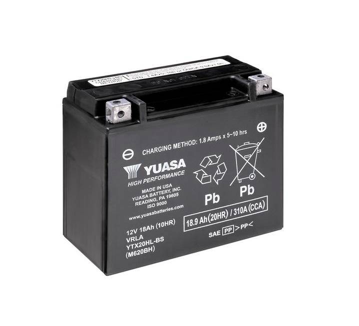 Yuasa YTX20HL Motorcykelbatteri 12 V 18 Ah