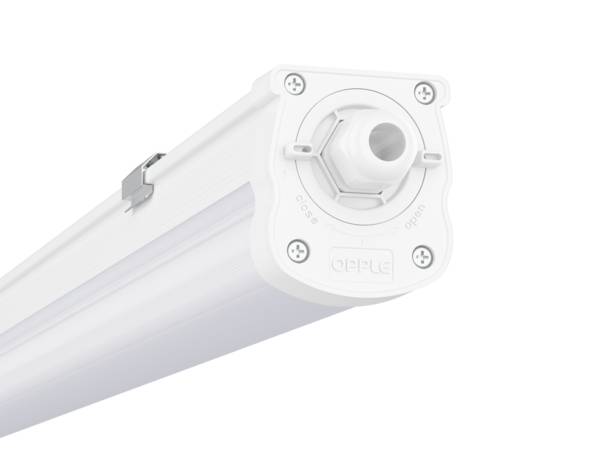 Opple 711000006200 LED-våtrumsbelysning  LED LED fast installerad 51 W  Grå