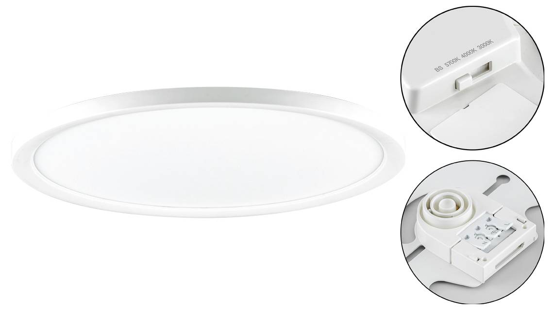 EVN AP54500125 AP54500125 LED-takbelysning LED LED fast installerad 50 W Vit-1