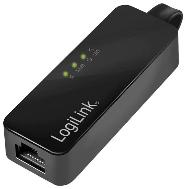 LogiLink UA0184A Nätverksadapter  1000 MBit/s USB 3.0, RJ45