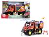 Dickie Toys Byggmodell Utryckningsfordon Mercedes Benz UNIMOG U530 Fire Rescue Färdig modell Byggmodell utryckningsfordon