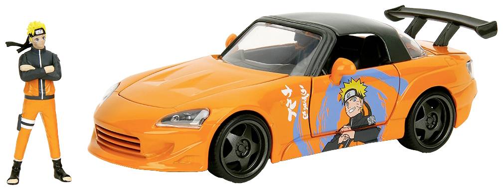 JADA TOYS Byggmodell Bil Honda Naruto 2001 Honda S2000 Färdig modell Bilmodell