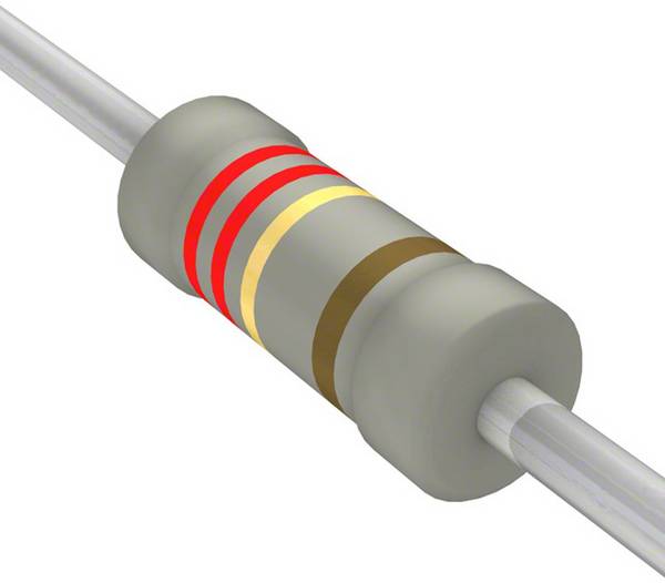 TE Connectivity 1622424-1 Metallfilmsmotstånd 2.2 Ω Axial hållmonterade 0.6 W 0.01 % 1 st Box