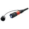 Neutrik 1027415 Fiberoptik LWL Anslutningskabel 50 m Svart [1x EBC - 1x EBC] Multimode