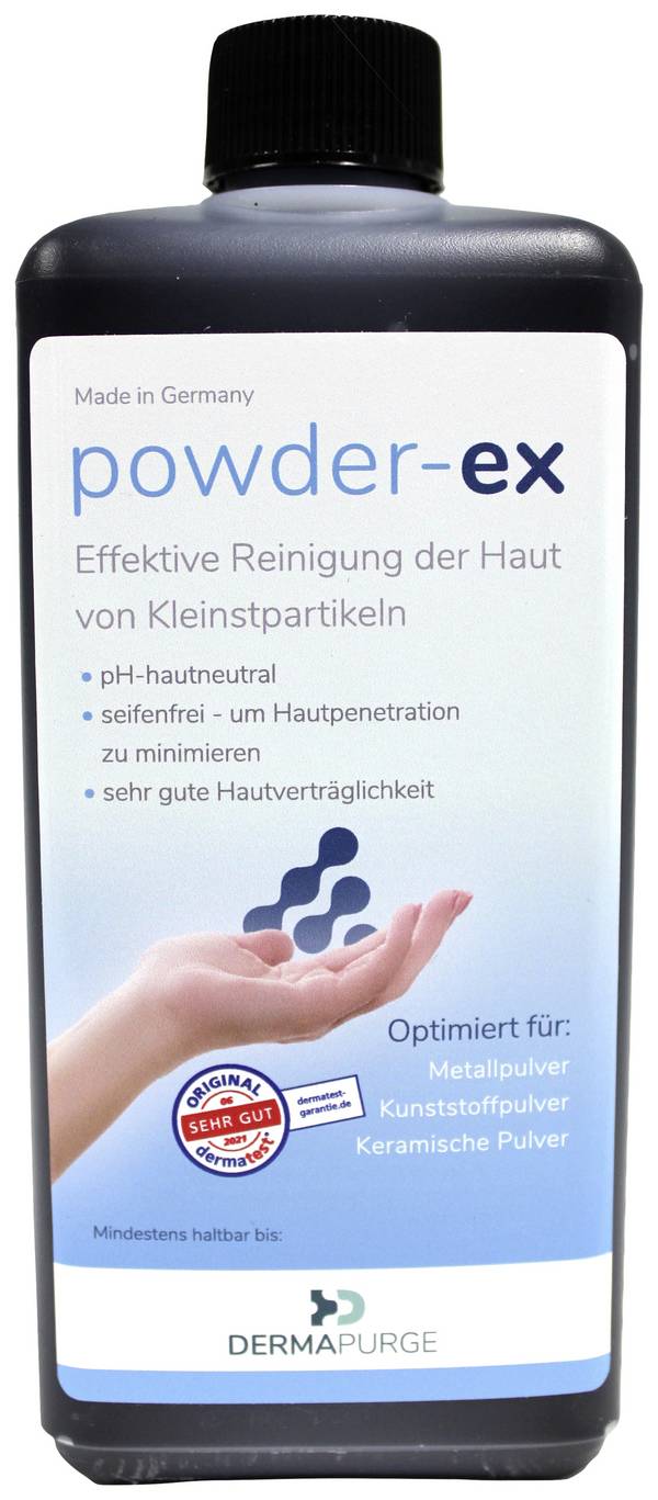 DERMAPURGE powder-ex 500 ml 121411 Handrengöringsgel  500 ml