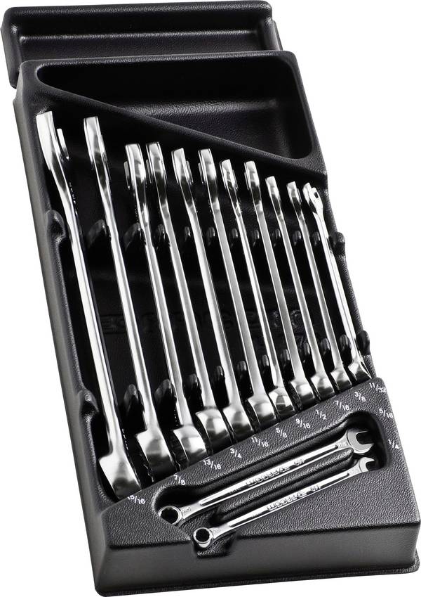 Facom MOD.440-4PB  Ringskruvnyckelsats   Nyckelvidd (Tum) (för titel) 1/2" - 15/16"