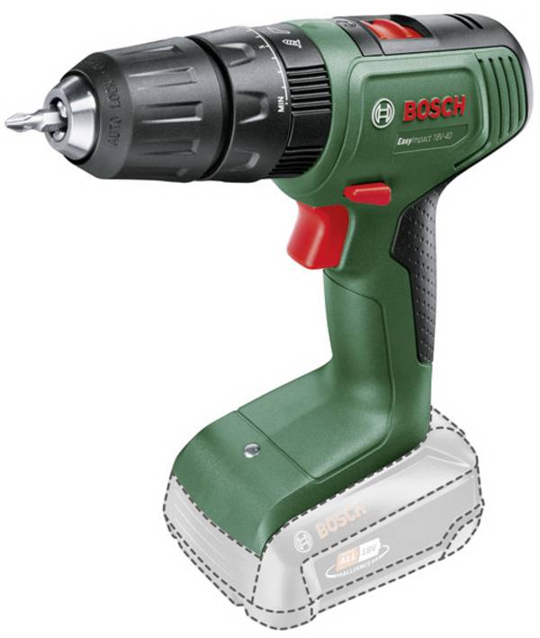 Bosch Home and Garden EasyImpact 18V-40  2-växel-Borrskruvdragare batteri  inkl. väska, inkl. laddare, inkl. 1x batteri