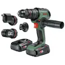 Bosch Home and Garden AdvancedImpact 18V-80 QuickSnap 2-växel-Slagborrmaskin batteri inkl. 1x batteri