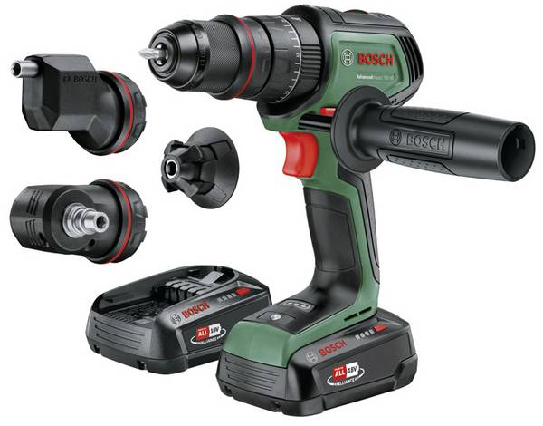 Bosch Home and Garden AdvancedImpact 18V-80 QuickSnap  2-växel-Slagborrmaskin batteri  inkl. 1x batteri