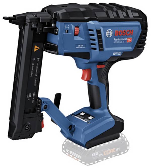 Bosch Professional GTH 18V-38 M 0601482500 Häftpistol batteri    borstfri