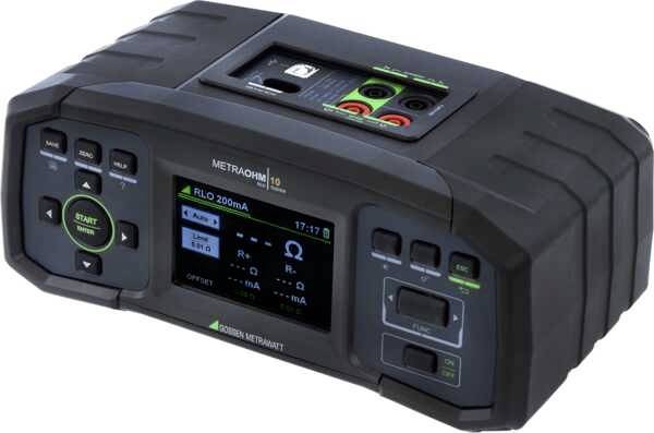Gossen Metrawatt METRAOHM 10 Låg ohm-mätare  CAT II 600 V LCD