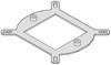 nVent SCHROFF 24830003 19 tum Adapterplatta