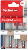 Fischer 572911 DuoHM 4x55 S PH PZ Hålrumsplugg 55 mm 4 st