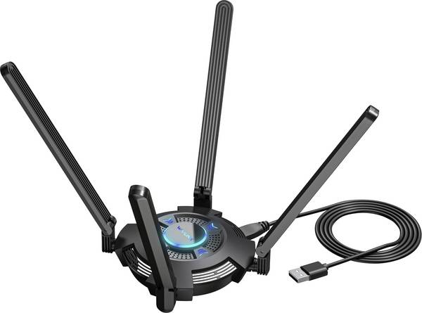 Wavlink Vitesse Ultra WiFi 6E AX5400 USB3.0 Adapter WiFi Adapter USB 3.0 5400 MBit/s