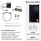 'Bosch Solar 4000 P' solpanel och tillbehör visas. Ingår: Mikroväxelriktare, nät- och kabelanslutningar. Mått: 1850 cm höjd, 1070 cm bredd, 380 W effekt.