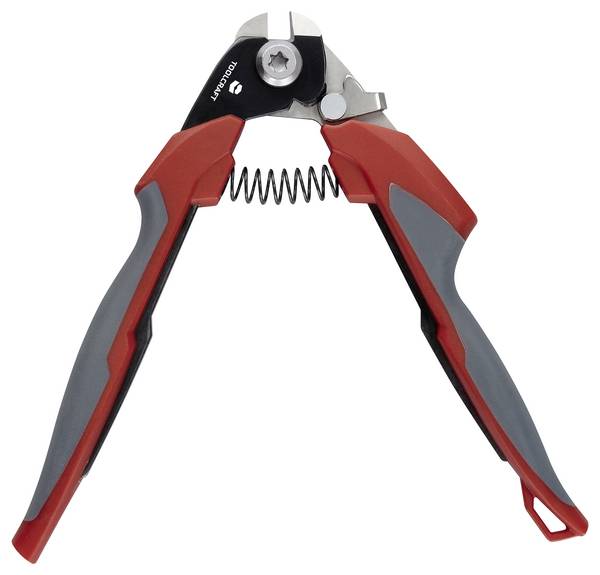 TOOLCRAFT TO-9616527 Verkstad Avbitartång 180 mm