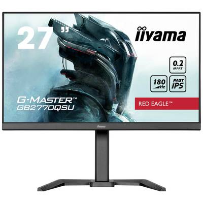 Iiyama G-MASTER Red Eagle GB2770QSU-B6 Spelskärm EEK E (A - G) 68.6 cm (27 tum) 2560 x 1440 pixel 16:9 0.2 ms HDMI, Disp