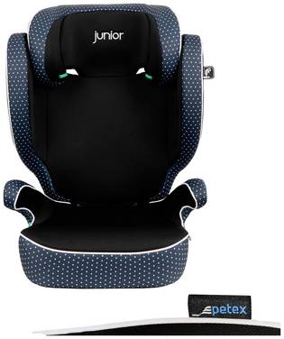 Petex Basic 1502 blau HDPE nach ECE R129 Bilbarnstol  Blå