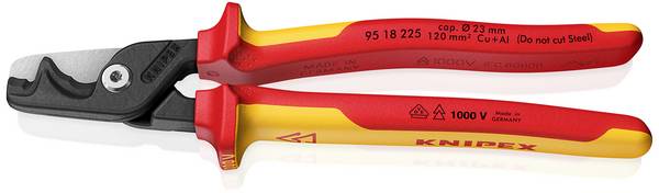 Knipex VDE StepCut XL 95 18 225 Kabelavbitare