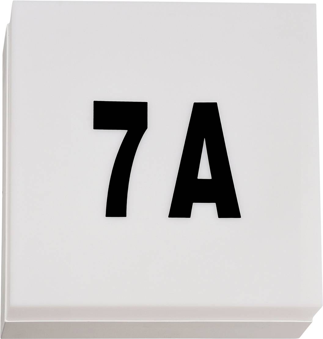 '7A' med stora svarta bokstäver på en vit bakgrund.