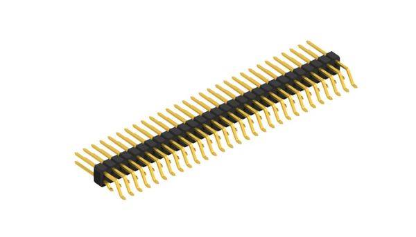 Fischer Elektronik Stiftlist (standard) Antal serier: 2 SL17SMD08358G 10 st-0