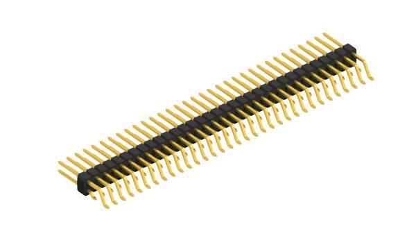 Fischer Elektronik Stiftlist (standard) Antal serier: 2 SL17SMD08366G 10 st-0