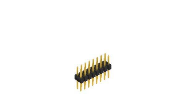 Fischer Elektronik Stiftlist (standard) Antal serier: 2 10053374 10 st-0