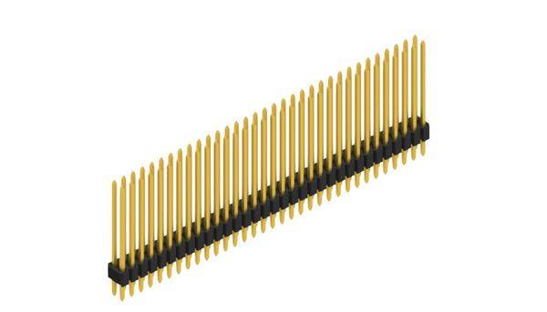 Fischer Elektronik Stiftlist (standard) Antal serier: 2 SLVW410566G 10 st-0