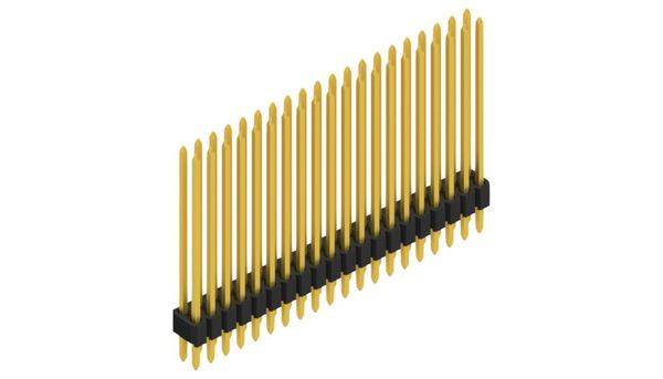 Fischer Elektronik Stiftlist (standard) Antal serier: 2 SLVW413040G 10 st-0
