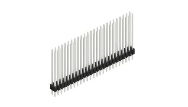 Fischer Elektronik Stiftlist (standard) Antal serier: 2 SLVW413050Z 10 st