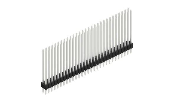Fischer Elektronik Stiftlist (standard) Antal serier: 2 SLVW413058Z 10 st-0