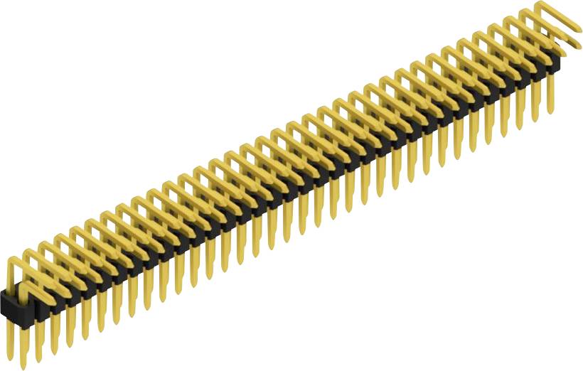 Fischer Elektronik Stiftlist (standard) Antal serier: 2 SLVW4KA03670G 10 st-0