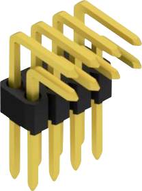 Fischer Elektronik Stiftlist (standard) Antal serier: 2 SLVW4KA0368G 10 st-0